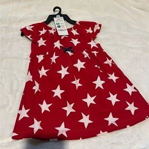 Carter's Child of Mine Baby Girl Patriotic Dress, 2-Piece, 3-6 months